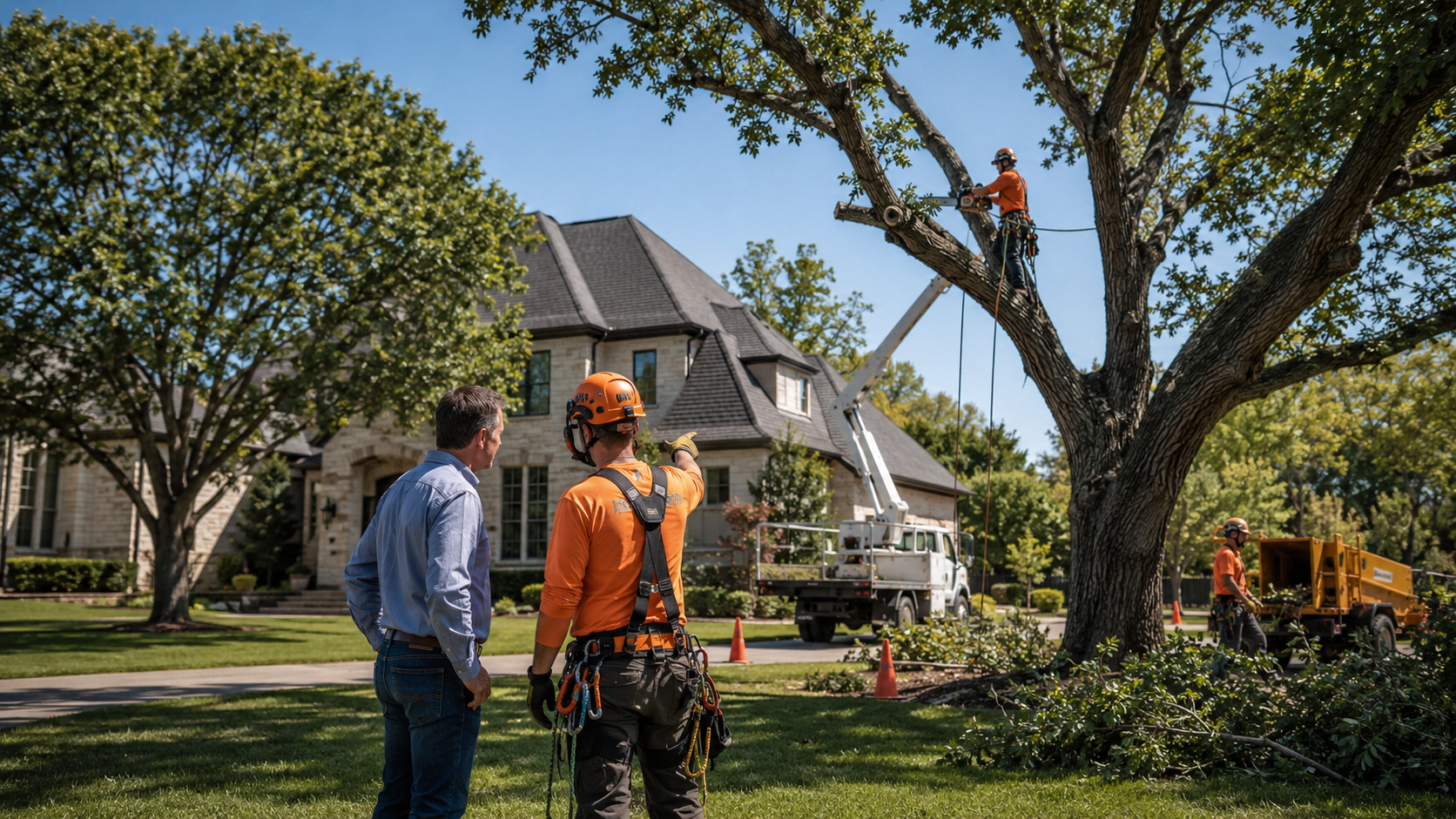 Tree mitigation and site clearing work by Aspen Tree Service